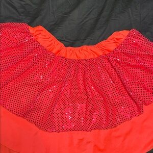 Hot Pink Sequin Skirt